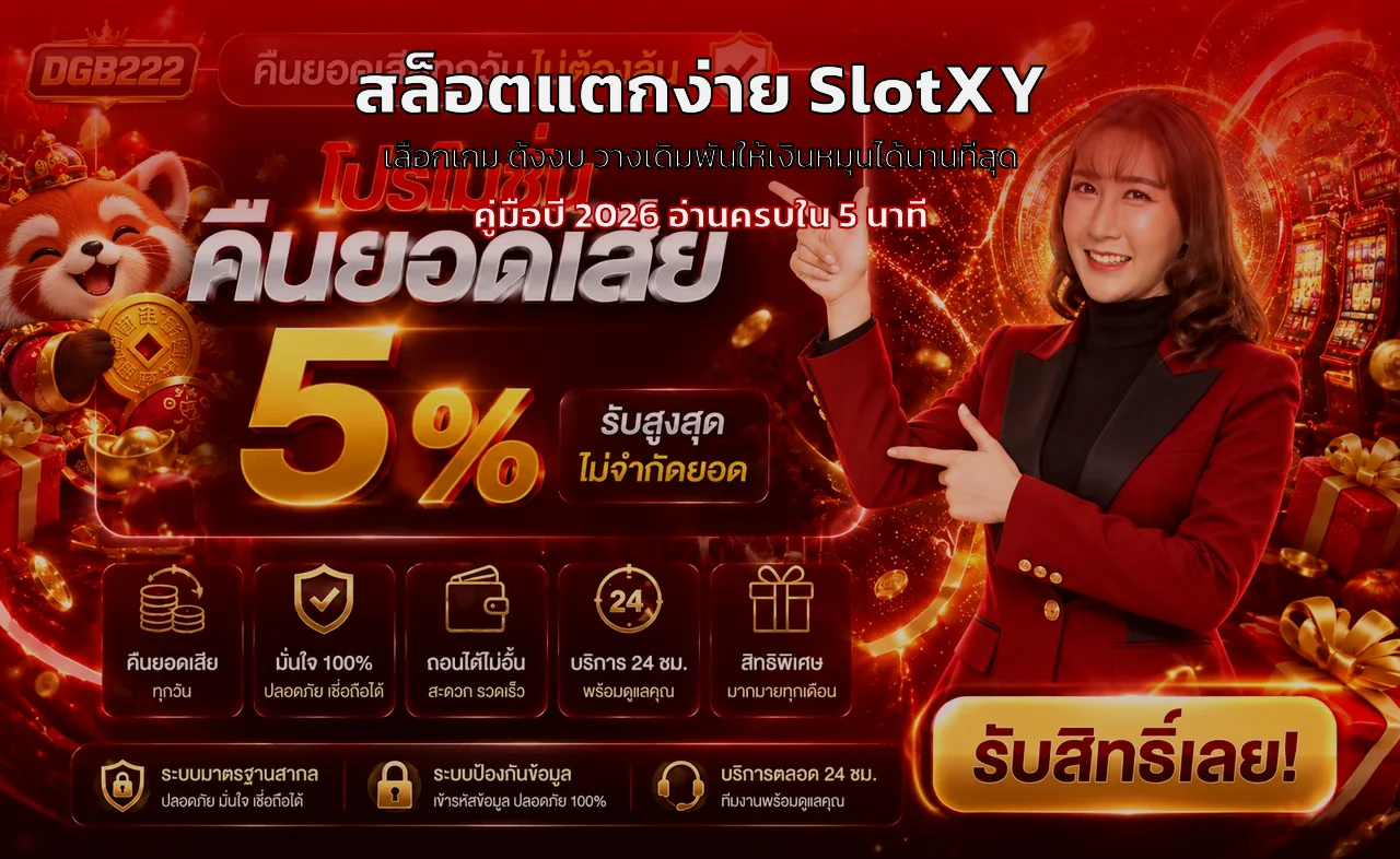 SlotXY สล็อตแตกง่าย 2026 คู่มือเลือกเกมและวางเดิมพันฉบับเต็ม